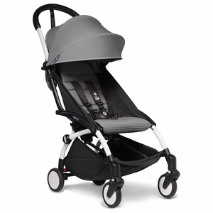 Babyzen YOYO2 Ultra Compact 6+ Stroller - White /Grey