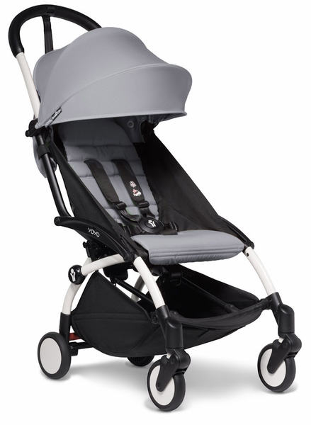 Babyzen YOYO2 Ultra Compact 6+ Stroller - White / Stone