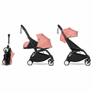 Babyzen YOYO2 Ultra Compact Complete 0+/6+ Stroller - Black / Ginger