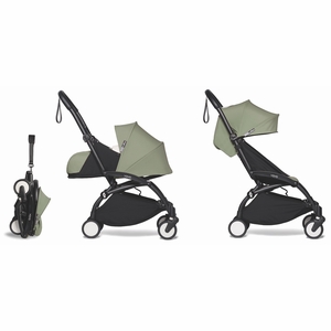 Babyzen YOYO2 Ultra Compact Complete 0+/6+ Stroller - Black / Olive