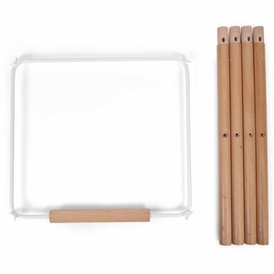 Beaba Childhome Evolu Extra Set Long Legs & Footrest - White