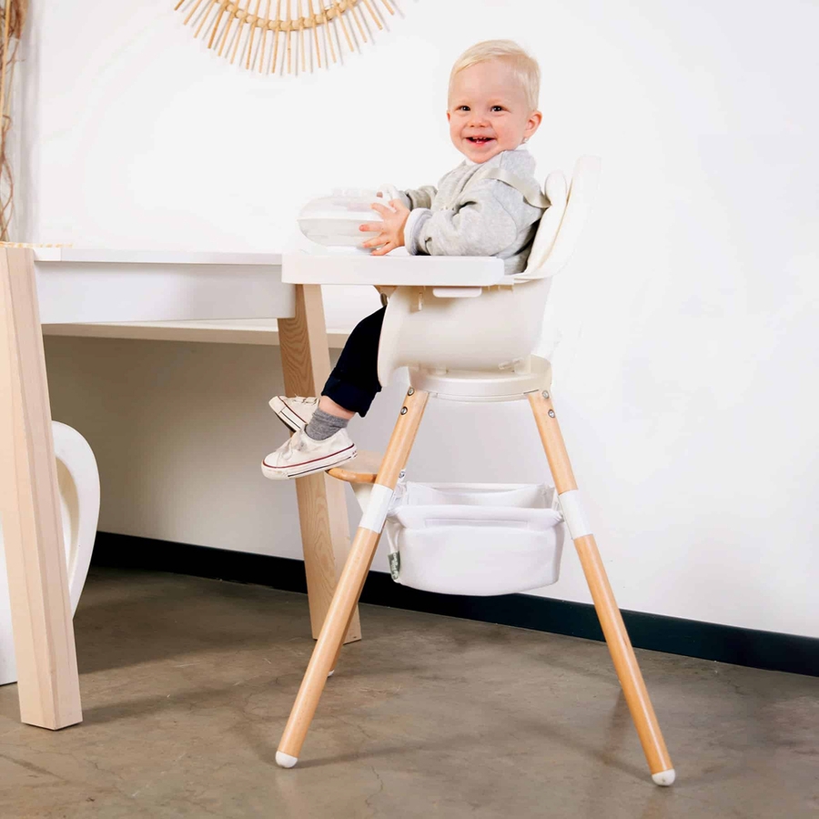 Beaba Childhome Evolu ONE.80° High Chair White