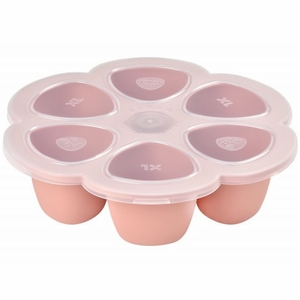 Beaba Multiportions 5oz Silicone Tray - Rose