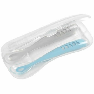 Beaba Set of 2 Spoon Travel Set - Cloud/Rain