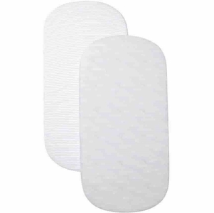 BEABA x Shnuggle Full Size Crib Fitted Sheets - Cloud