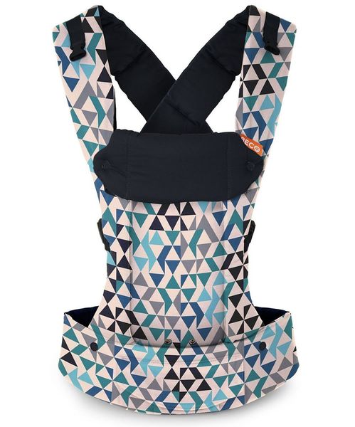 Beco Baby Gemini Baby Carrier - Geo Teal Blue