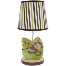 Bedtime Originals Jungle Buddies Lamp with Shade
