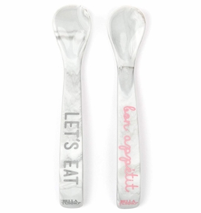 Bella Tunno Lets Eat and Bon Appetit Spoon Set