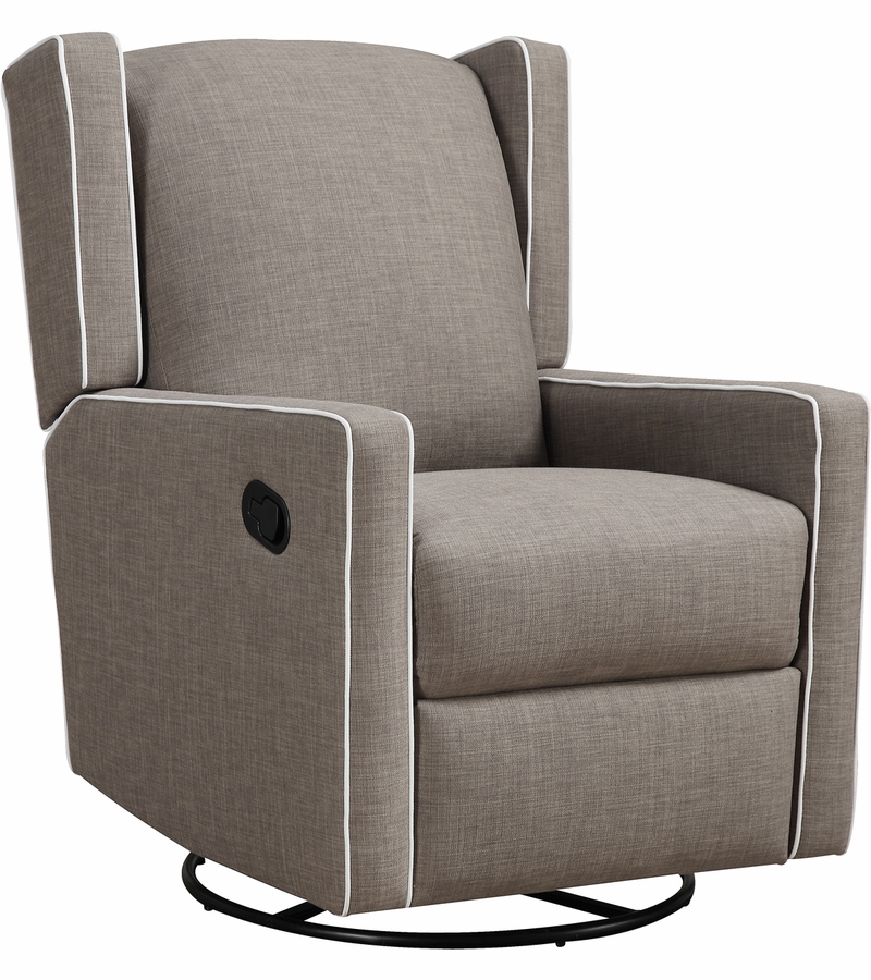Bertini Everston Swivel Glider Recliner Taupe