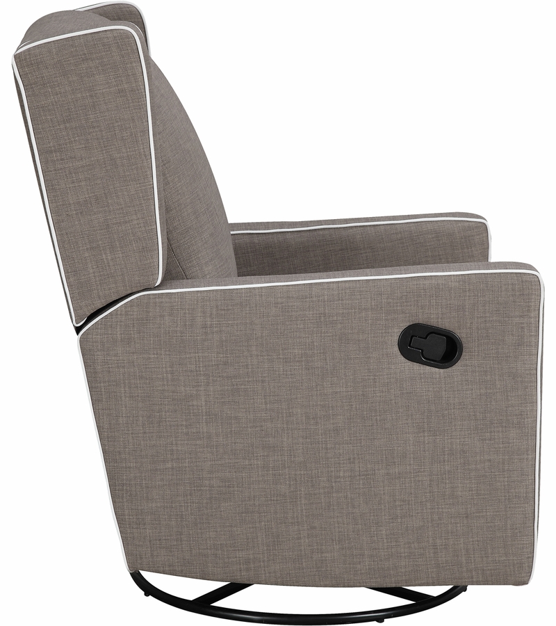 Bertini Everston Swivel Glider Recliner Taupe