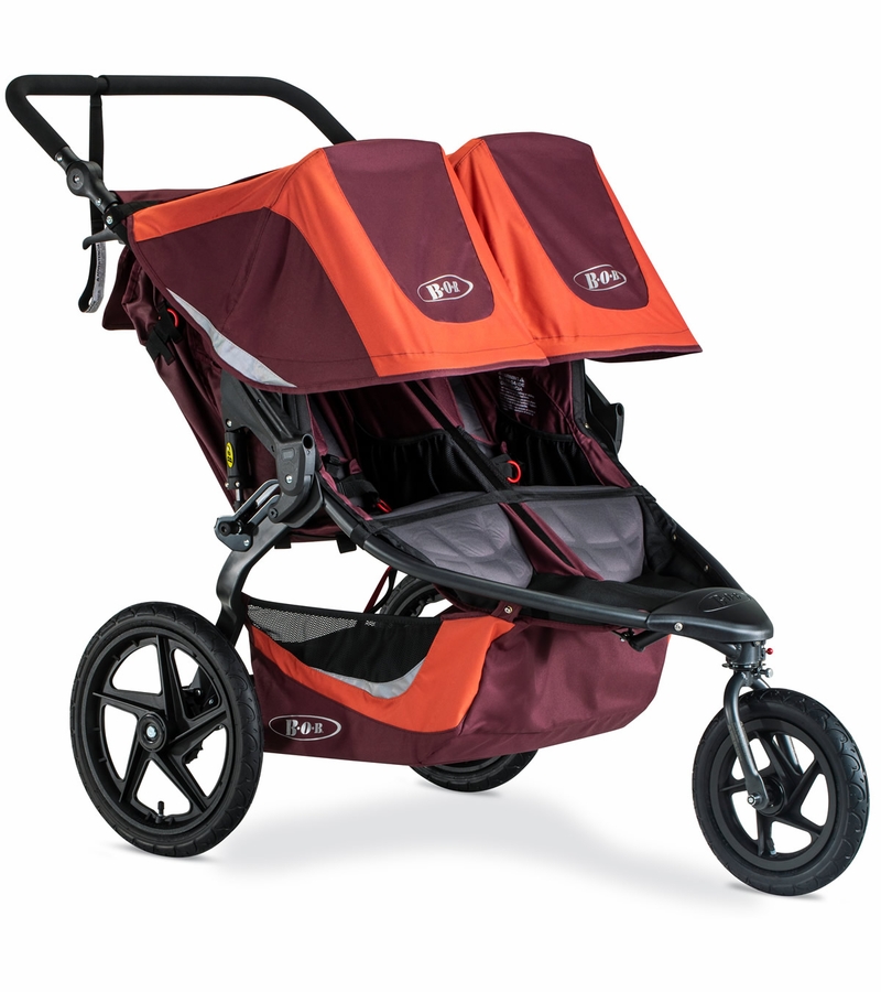 BOB 2019 Revolution Flex 3.0 Duallie Double Jogging Stroller Sedona