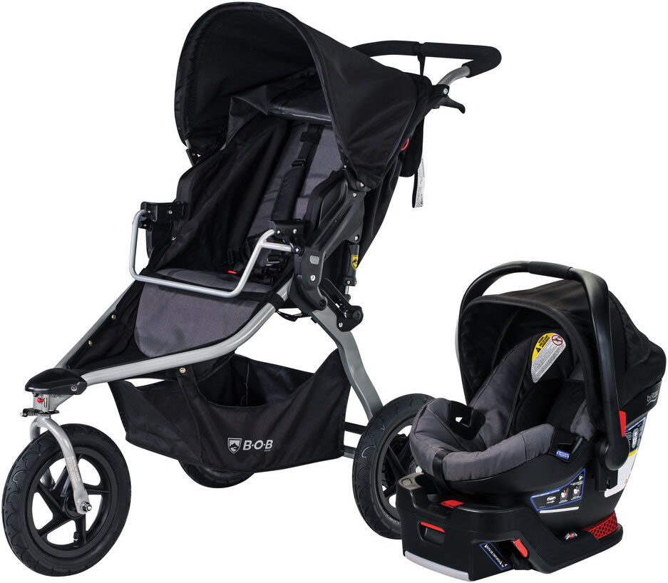 BOB 2020 Rambler Travel System Black
