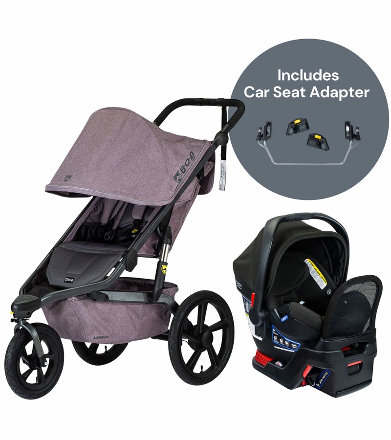 BOB Alterrain Jogging Stroller + Britax BSafe Gen2 FlexFit+ Travel
