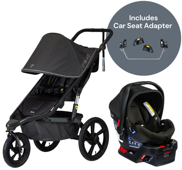 BOB Alterrain Jogging Stroller + Britax BSafe Gen2 Travel System