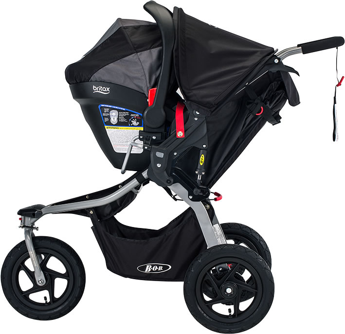 BOB Rambler Travel System Black