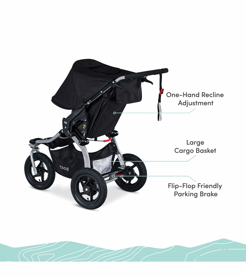 BOB Rambler Travel System with BSafe Gen2 Black