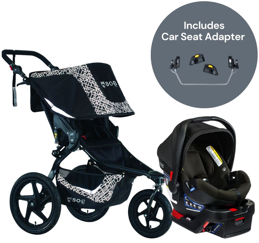 BOB Revolution Flex 3.0 + Britax BSafe Gen2 Travel System Bundle