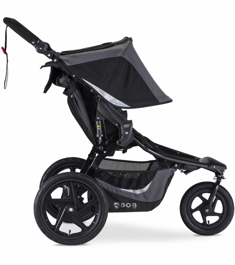 BOB Revolution Flex 3.0 Duallie Double Jogging Stroller Graphite Black