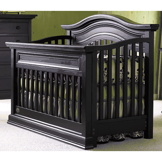 Bonavita Sheffield Lifestyle Crib in Distressed Black