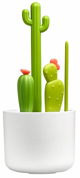 Boon CACTI Bottle Cleaning Brush Set - White