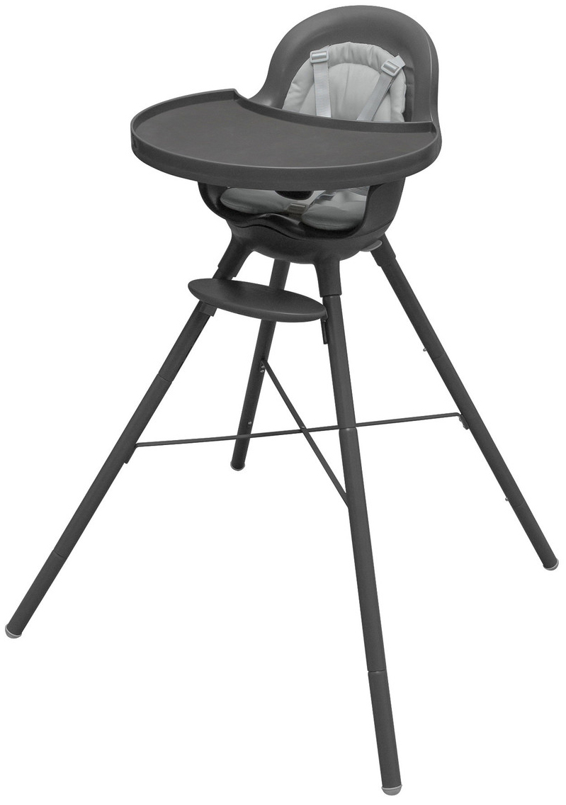 Boon GRUB DishwasherSafe Adjustable Baby High Chair Charcoal