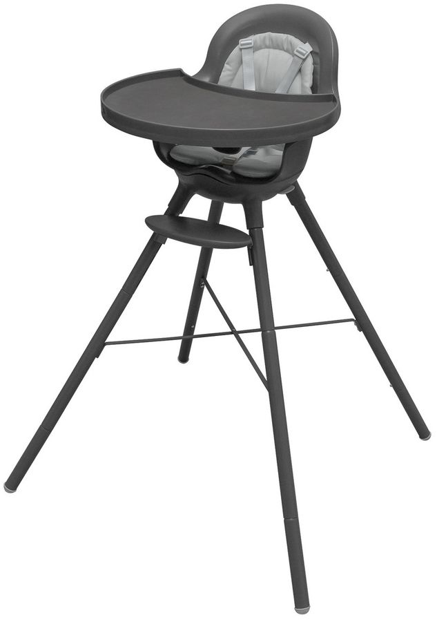 Boon GRUB DishwasherSafe Adjustable Baby High Chair Charcoal