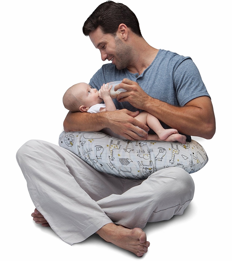 Boppy Original Feeding & Infant Support Pillow Notebook Black & Gold