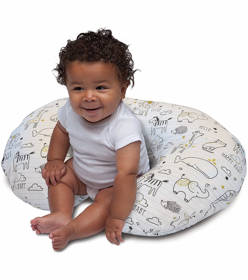 Boppy Original Feeding & Infant Support Pillow Notebook Black & Gold