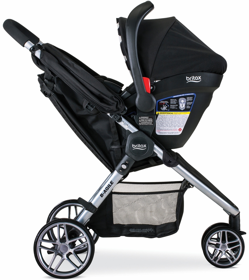 Britax BAgile 3 & BSafe 35 Elite Travel System Cowmooflage