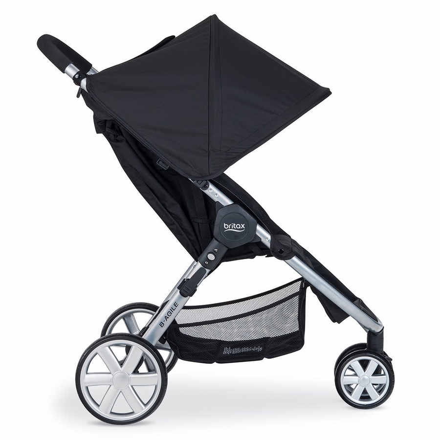 Britax BAgile 3 Compact Stroller in Black