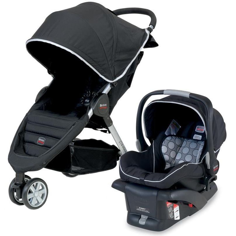 Britax BAgile Travel System Black