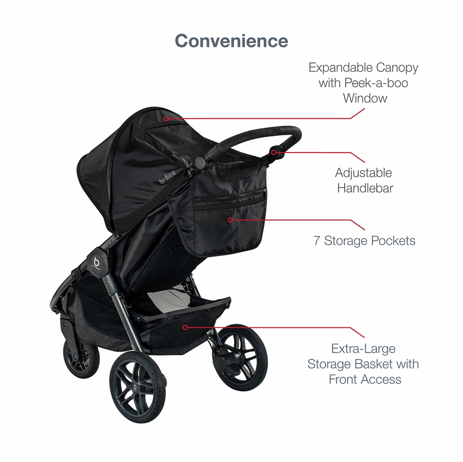 Britax BFree & BSafe Gen2 FlexFit Travel System Midnight