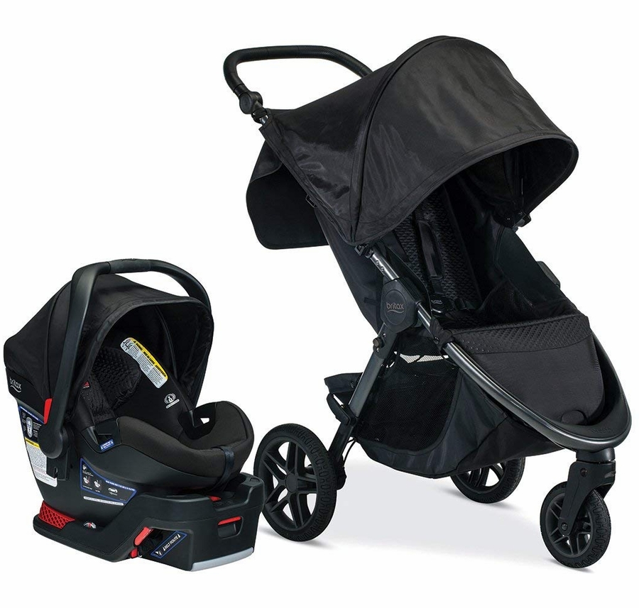 Britax BFree & BSafe Ultra Travel System Midnight