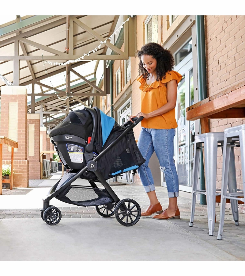 Britax BLively & BSafe Ultra Travel System Cool Flow Teal