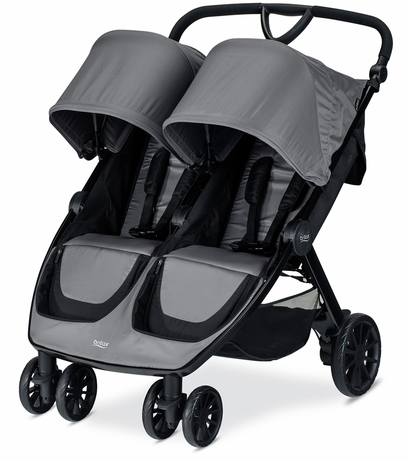 Britax BLively Double Stroller Dove