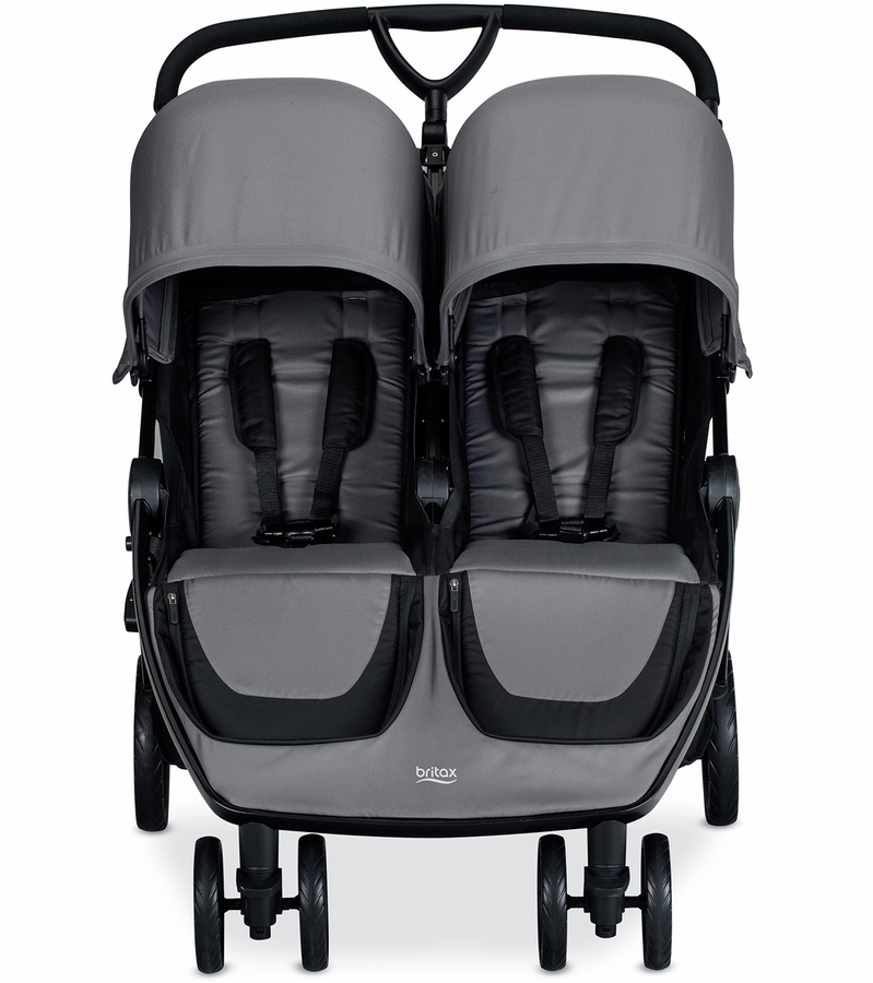 Britax BLively Double Stroller Dove
