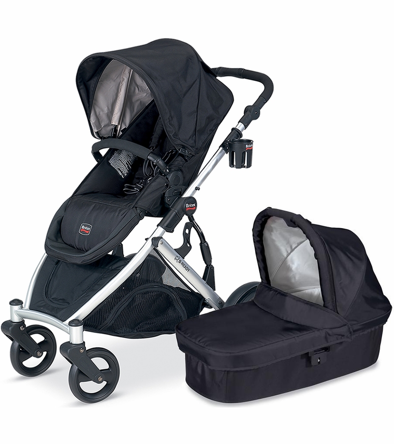 Britax BReady 2012 Stroller with Bundle Black/Black