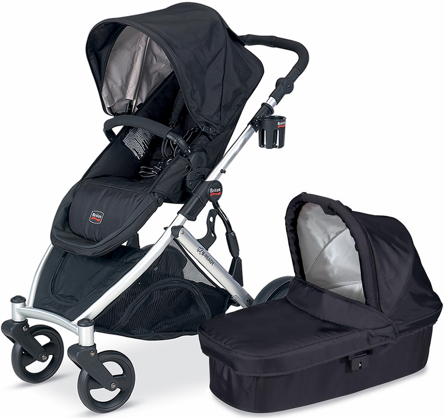 Britax BReady 2012 Stroller with Bundle Black/Black