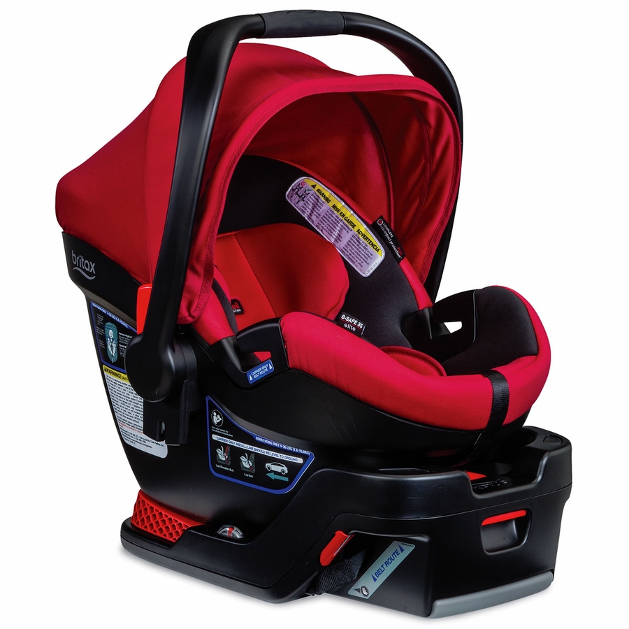 Britax BSafe 35 Elite Infant Car Seat Red Pepper