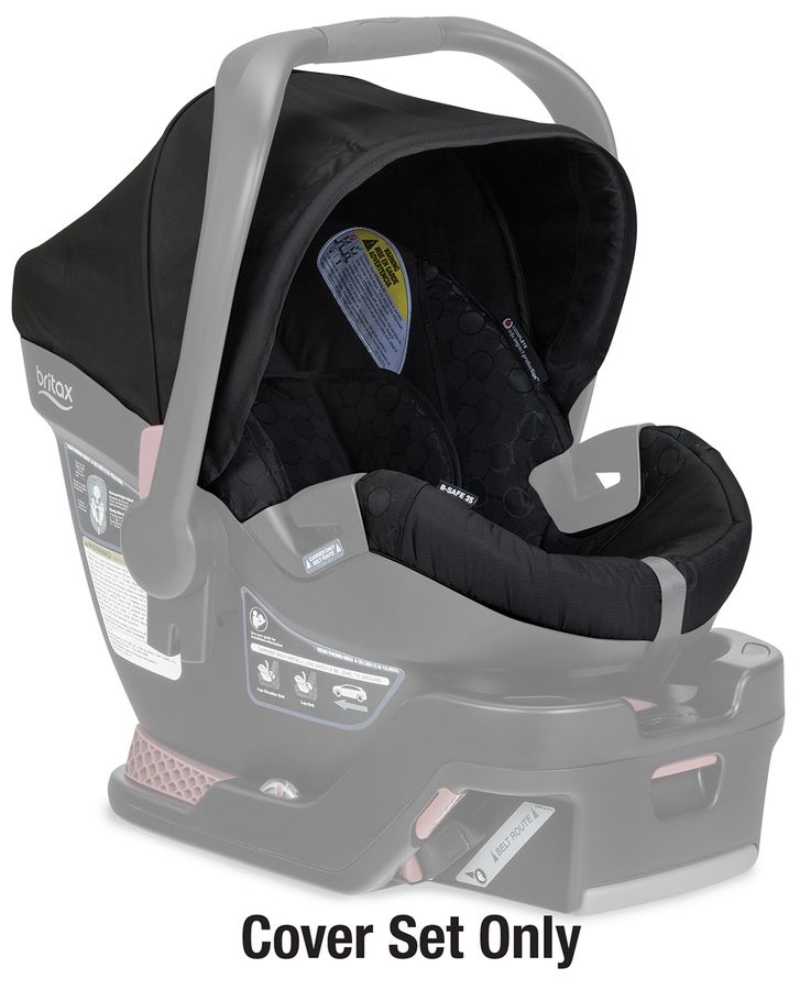 Britax Bsafe 35 Infant Car Seat Cover Set Black