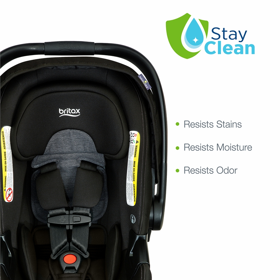 Britax BSafe Gen2 FlexFit Lightweight Infant Car Seat Stainless