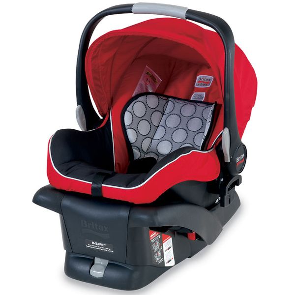 Britax BSafe Infant Car Seat Red