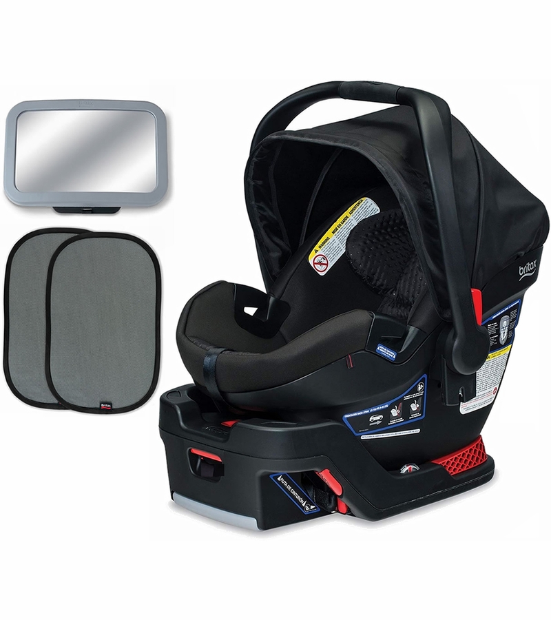 Britax BSafe Ultra Infant Car Seat Bundle Midnight