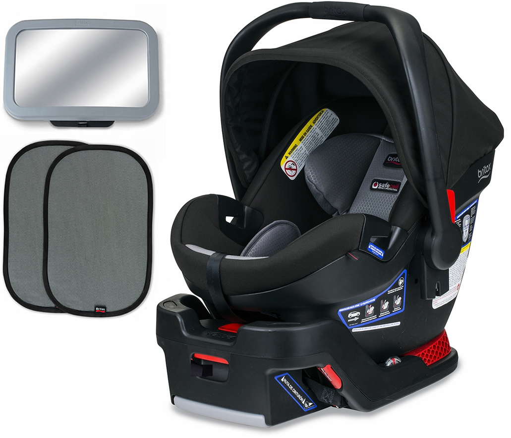 Britax BSafe Ultra Infant Car Seat Bundle Noir