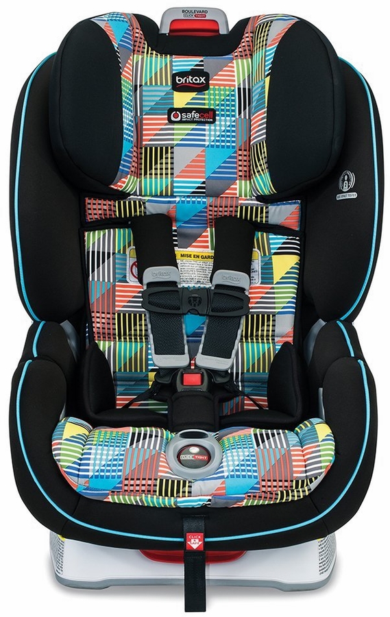 Britax Boulevard ClickTight AntiRebound Bar Convertible Car Seat Vector