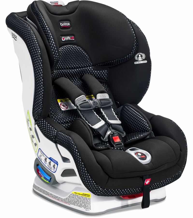 Britax Boulevard ClickTight Convertible Car Seat Cool Flow Gray