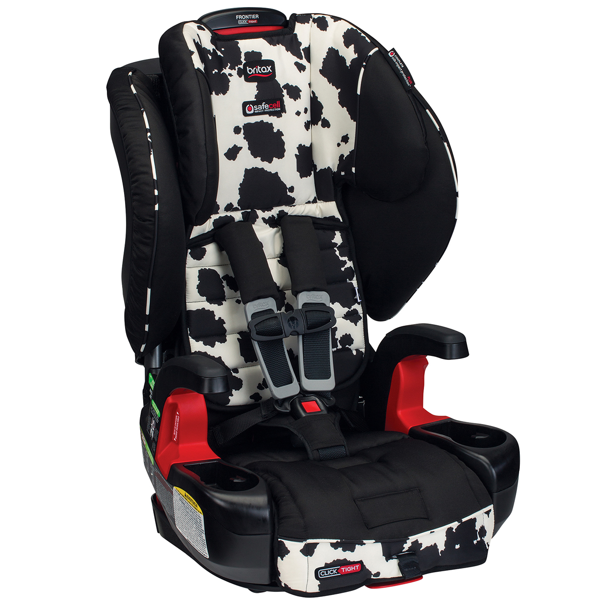 Britax Frontier ClickTight Harness Booster Car Seat Cowmooflage
