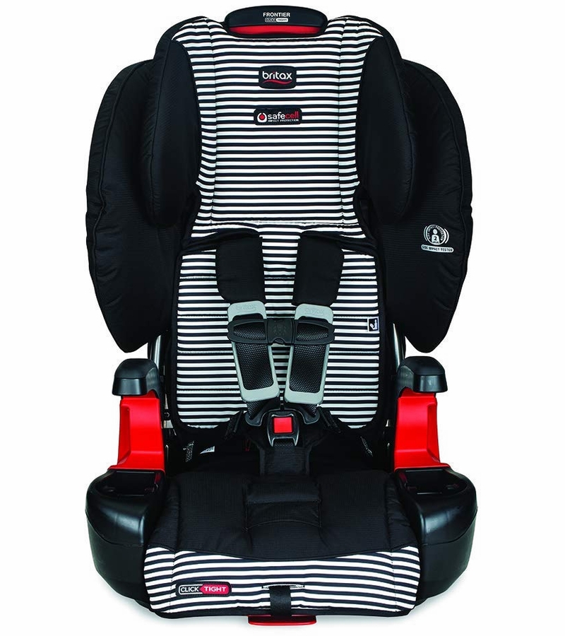 Britax Frontier ClickTight Harness Booster Car Seat 2018 Tuxedo