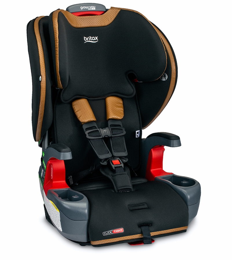 Britax Grow With You ClickTight Premium Harness Booster Car Seat Ace