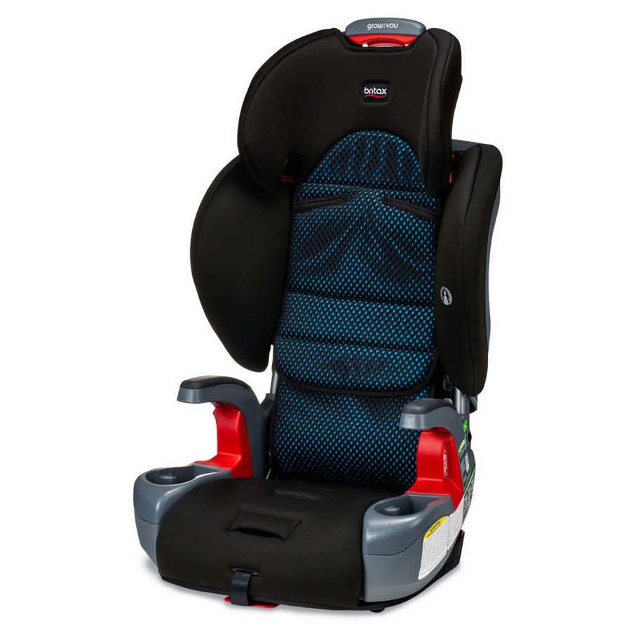 Britax Grow With You Harness Booster Car Seat Cool Flow Teal [New
